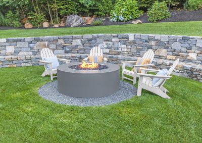 Outdoor Masonry Fireplace